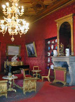 Crimson Drawing room. Click to enlarge.