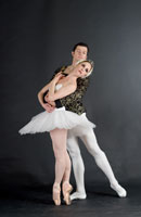 Prince Siegried and Odette in Swan Lake. Click to enlarge